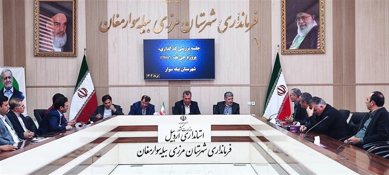 فرماندارشهرستان بیله سوار میزبان  مدیر كل پست استان بود