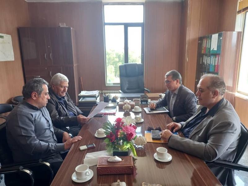 نشست مشترك پست استان ،شهرداری و رئیس شورای اسلامی شهرستان نیر