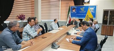 جلسه تبیین مدیر كل با مسئولین و كاركنان واحد نقلیه
