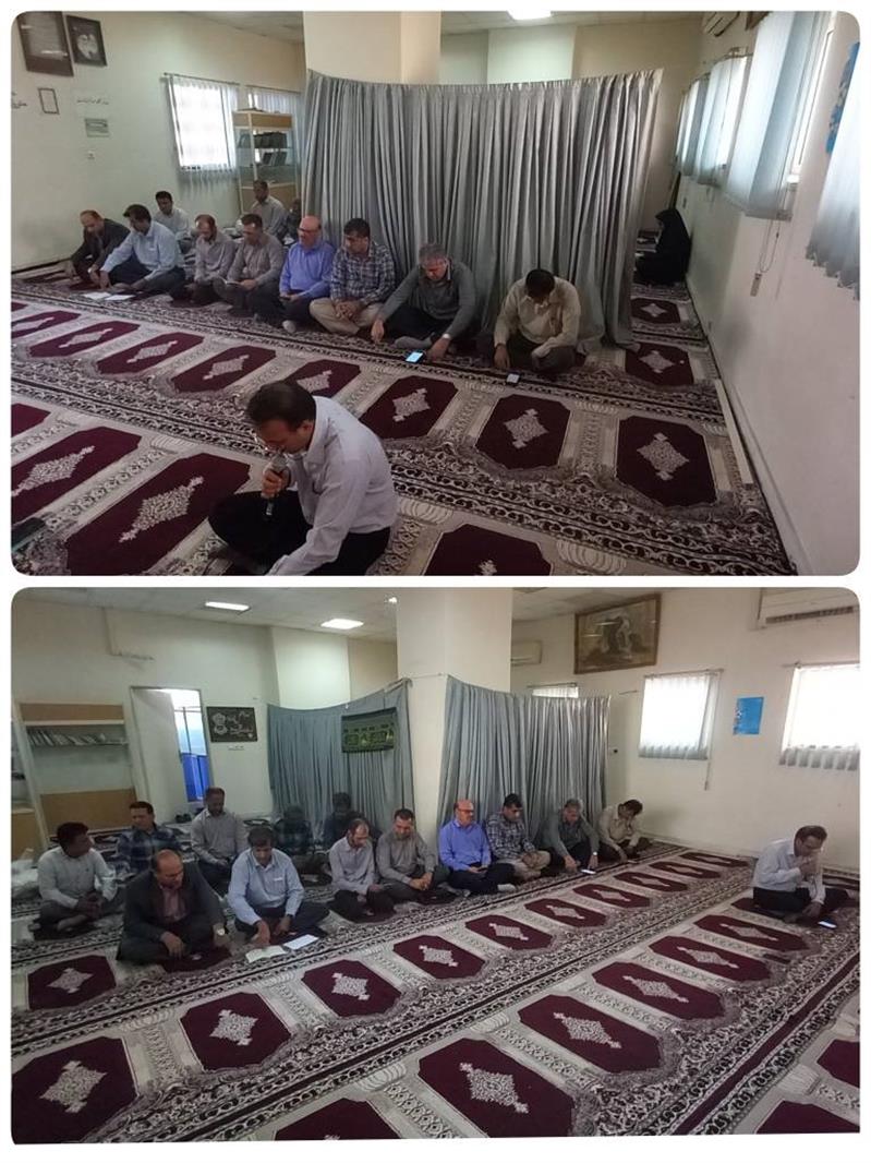 برگزاری آیین سه شنبه های مهدوی همزمان با سالروز آغاز امامت یگانه منجی عالم بشریت، امام زمان (عج) در پست هرمزگان