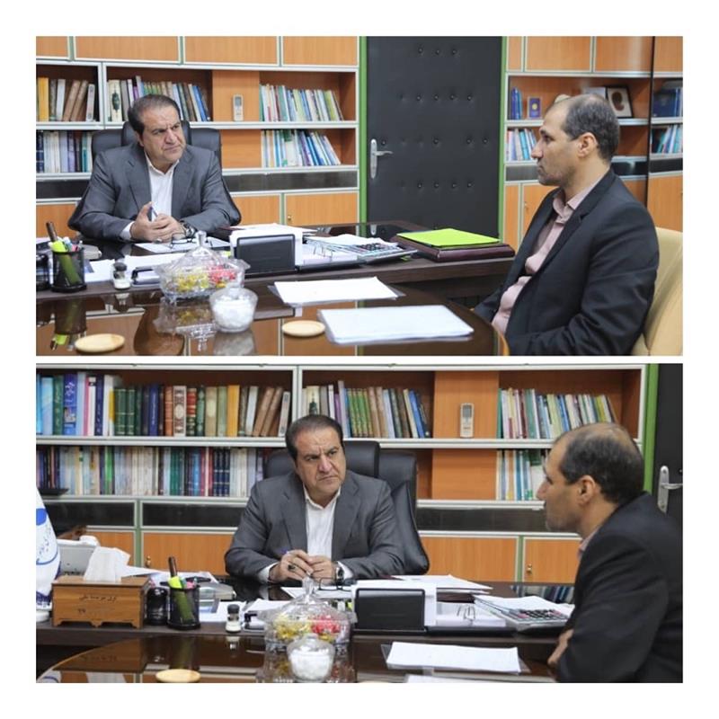 دیدار مدیركل پست استان ایلام با استاندار ایلام به گزارش روابط عمومی اداره پست استان ایلام