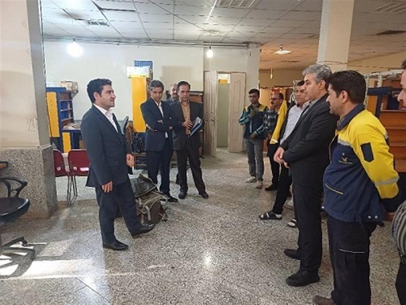 بازدید مدیر كل از اداره پست  شهرستان تربت حیدریه