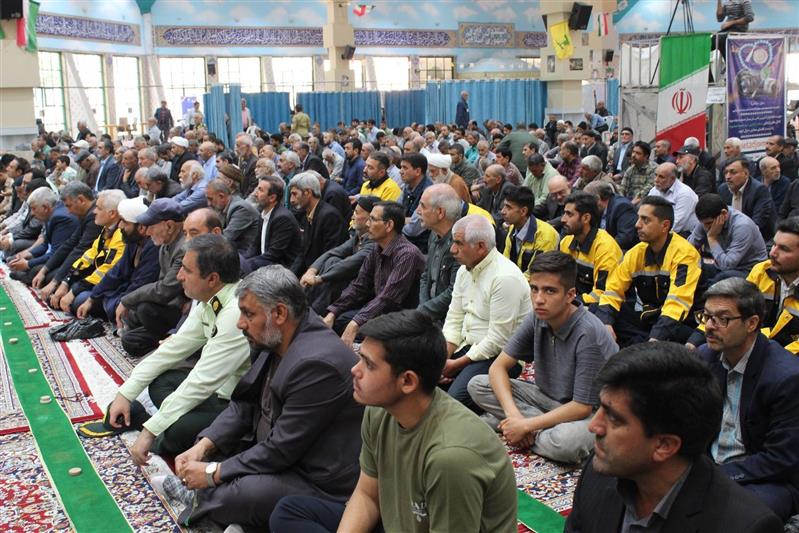 حضور منسجم پرسنل پست استان در میعادگاه نمازجمعه