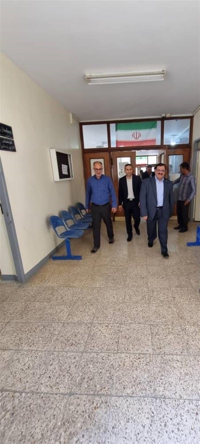 بازدید مدیركل پست خوزستان از پروژه های توسعه جی نف شهرستان شوش