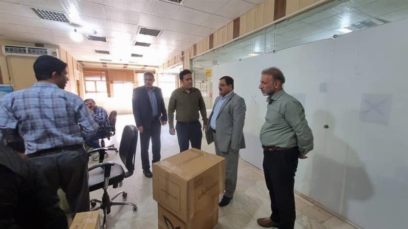 ️بازدید مدیركل پست خوزستان از پست شهرستان خرمشهر