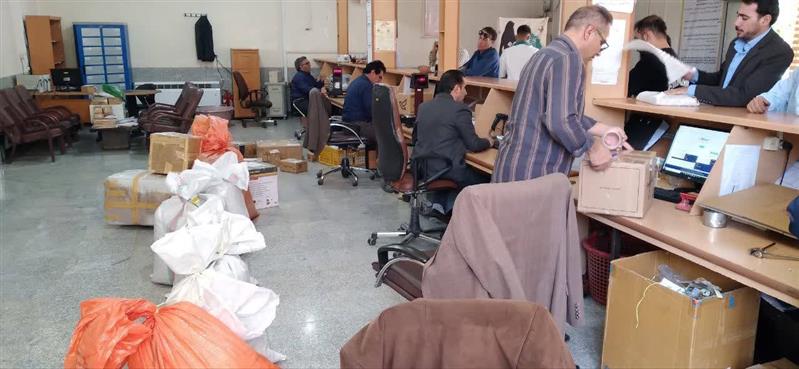 ارسال قریب به ده تن گردوی شهرستان سلسله از طریق شبكه پستی به سراسر كشور