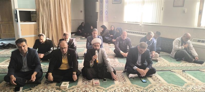 مراسم قرائت حدیث كسا در پست استان مركزی برگزار شد