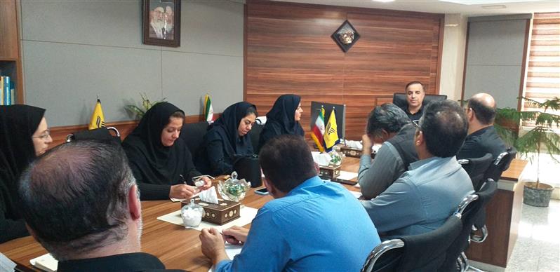 جلسه هم اندیشی مدیركل جغرافیایی و اطلاعات مكانی كشور با روسای ادارات جغرافیایی و كدگذاری مناطق پستی تهران