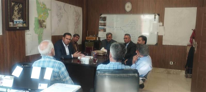 پیگیری موضوع مناقشه ملكی در لواسان با حضور مدیر منطقه پستی شمال تهران