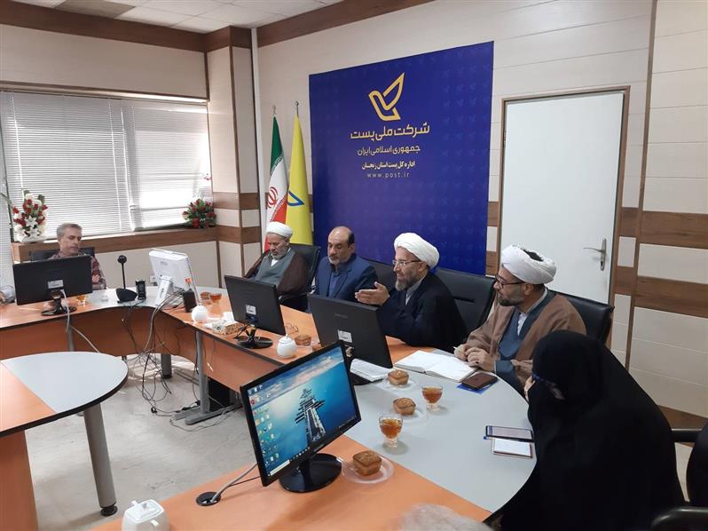 تجلیل از برگزیدگان جشنواره مفلحون پست استان زنجان