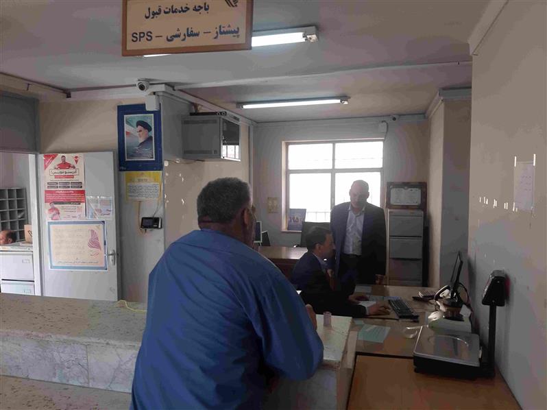 بازدید مدیركل پست استان زنجان از اداره پست شهرستان سلطانیه
